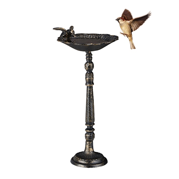 Antique Cast Iron Bird Bath 2490