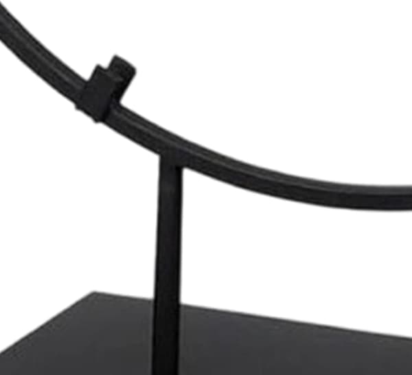 , halvveis rundt, av metall, feste for kunststaffeli, 30 cm, dekorasjon -