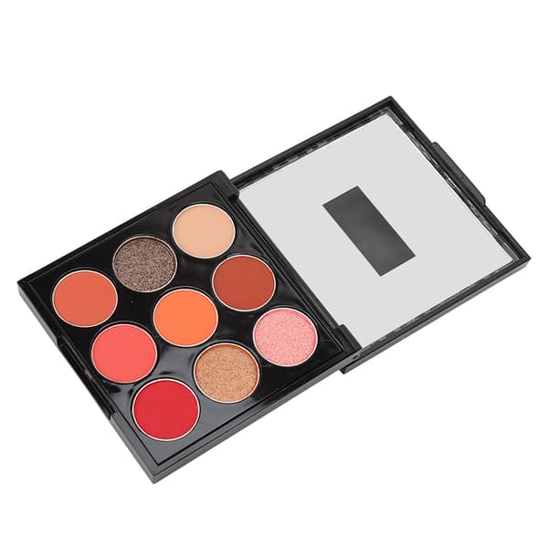 Eyeshadow Palette 9 Colors Highly Pigmented Long-lasting Matte Glitter Pearlescent Eyeshadow Cosmetics 04