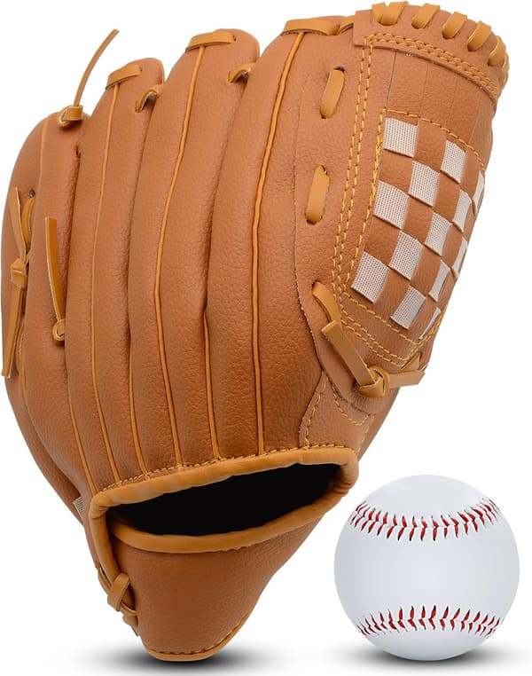 Baseballhanske og ball, Baseballhanske, Softballhanske 9,5''