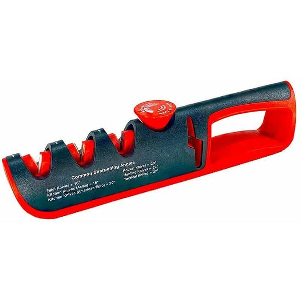 High-Quality 4-Stage Kitchen Knife Sharpener for Restoring, Renewing, Polishing Knives and Scissors