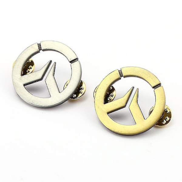 Hmwy-2pcs Ow Overwatch Key Ring Keychain