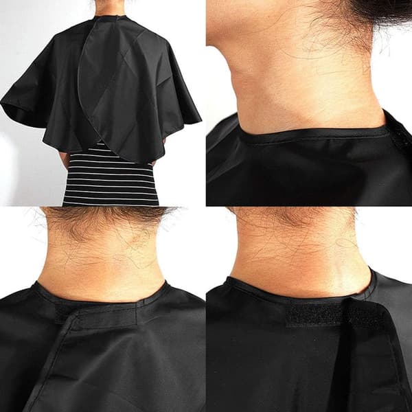 Frisørkappe Vandtæt Barberkappe Hårfarvningsslag Hårfarvning Farvning Klipning Styling Kappe Forklæde Skønhedssalon Professionel Makeupkappe