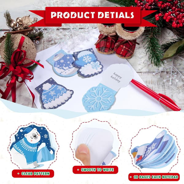 24 stk. vinterfestgaver Mini juleblokke vare_pakke_antal - item_package_quantity