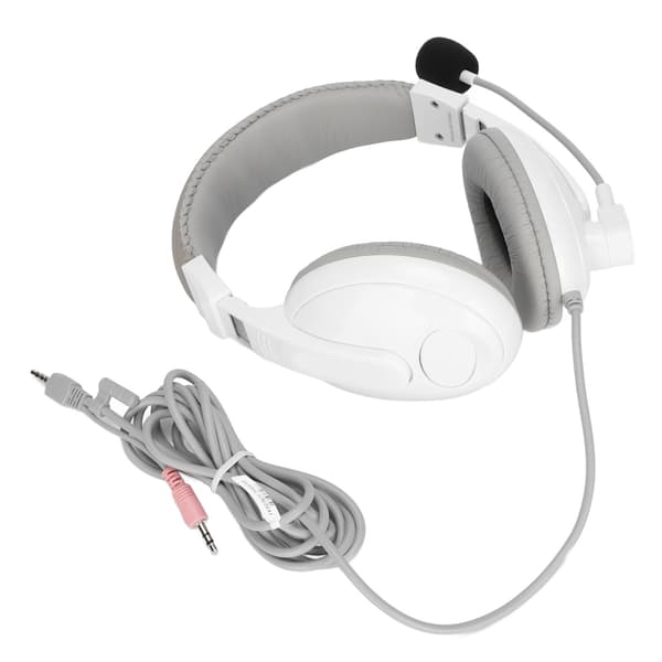 BH3688 Kablet headset 3,5 mm hybrid multifunktionsstik med omnidirektionel mikrofonunderstøttelse til XBOX til PS4 Hvid