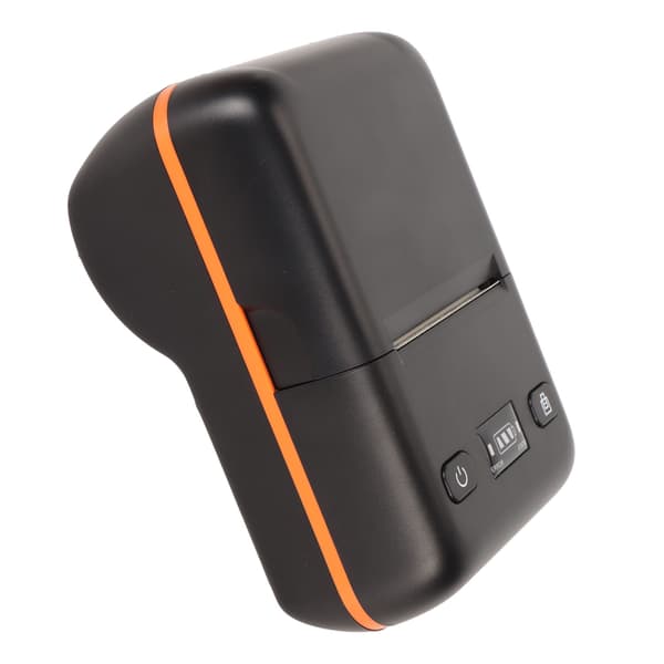 58mm Thermal Printer BT4.2 Connection 50 to 80mm/s 203DPI Type C Automatic Sleep and Wake Shipping Label Printer 100-240V US Plug