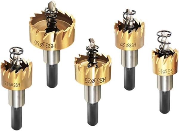 Stk. HSS hulsav koboltstål HSS rustfrit stål hulsav, metal