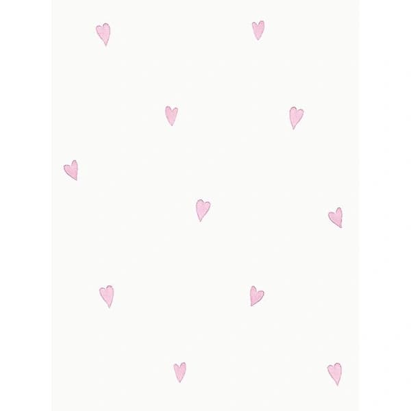 Love Hearts Tapetti Vaaleanpunainen Holden 12581