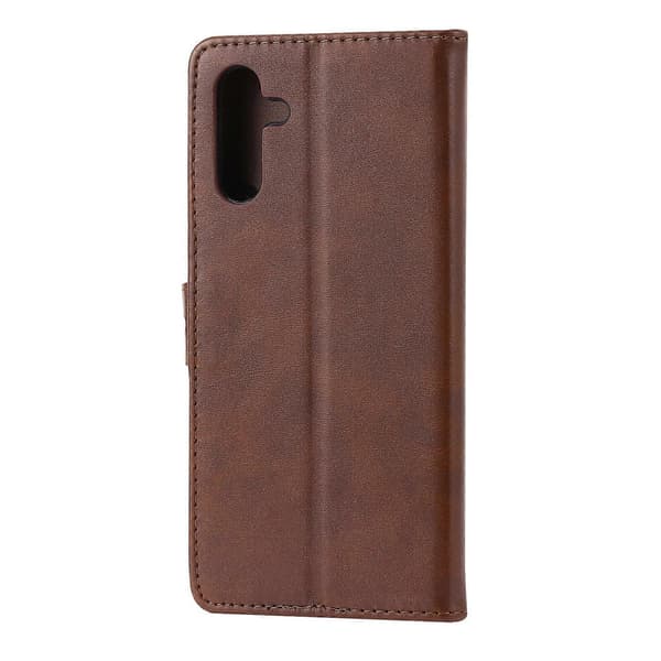 För Samsung Galaxy A34 5G Präglat Glad Kattmönster Flip Läder Telefonfodral