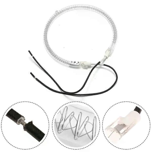 1 pc 6 inch Heating Element Bulb for Baking Oven, Halogen Oven Replacement Bulb 1200W/1400W (FMY)