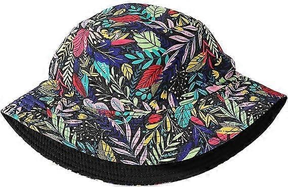 Unisex bøttehatt sommerreise solfiskhatter vendbar