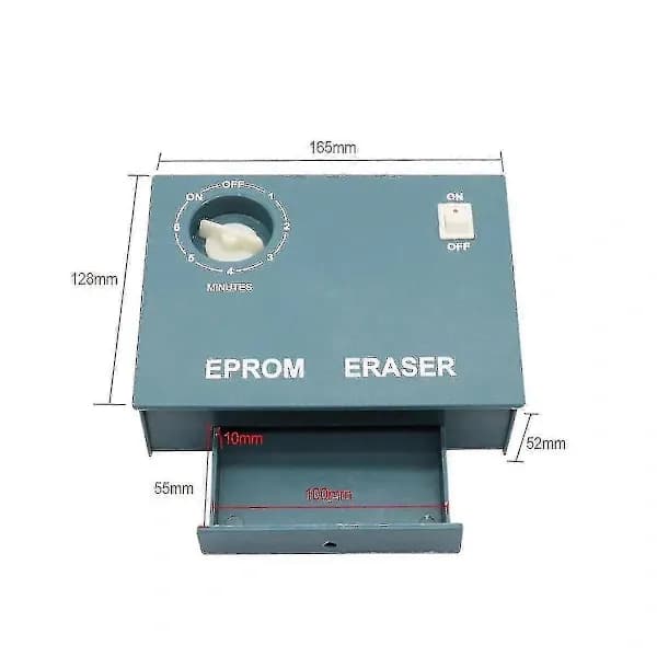 UV EPROM Eraser EPROM Data Erasing Tool Lätt raderbar timer halvledarchip raderingsstrålning EU-kontakt