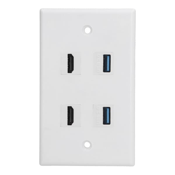 HD multimedia-grensesnitt + 2 USB 3.0-porter uten sveiser KLB