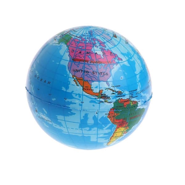 Desktop Model Globe Figure Fidget Novelty Gag Office Anxiety Relief Teens Toy