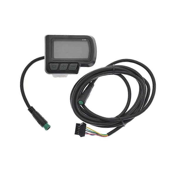 24v 36v 48v Elcykel En06 Display / Vandtæt 5-bens Stik LCD-skærm Til Ebike Dele_tfrf