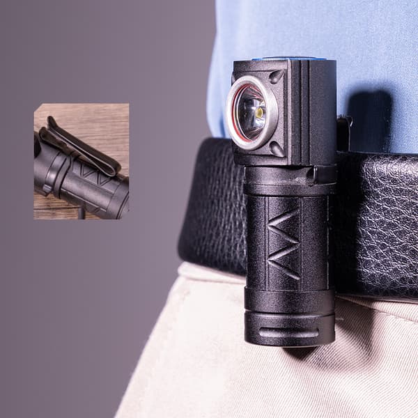 Uusi XPG Mini Taskulamppu USB-lataus 10W LED Taktinen Kävely Vahva V