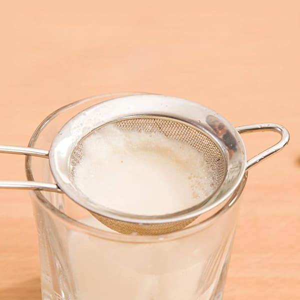 Sæt med 2 kegleformede cocktail-si i rustfrit stål, 2 størrelser