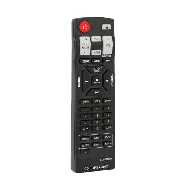 Ersättningsfjärrkontroll Ingen programmering krävs Ersätt fjärrkontroll för LG Mini HiFi System Hemljud
