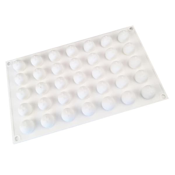 35 Hulrum 3D Rund Sfære Bold Silikoneform Kagedekoration Mousse Dessert Bageform DIY Bageværktøj
