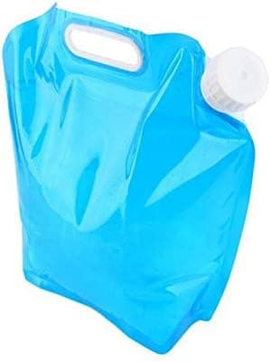 Foldable Water Container Outdoor Foldable Water Bag Container BPA-free Non-toxic Odorless Water Storage Bag