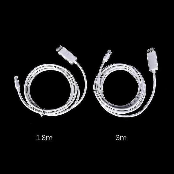 Nyttig Thunderbolt Mini Displayport Dp Til HDMI Adapterkabel For Mac Macbook