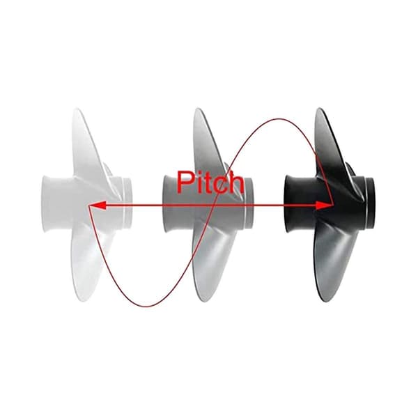 Outboard Propeller for 6hp 8 1/2 X7 1/2 Boat Engine Screw Marine Engine Part 7 Spline 6g1-45943-00-e [Db] white white