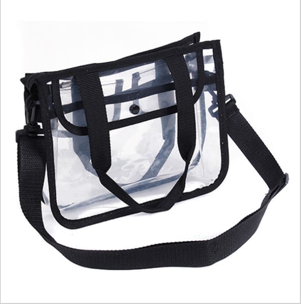 Beach bag travel bath bag washable thickened bath shoulder transparent