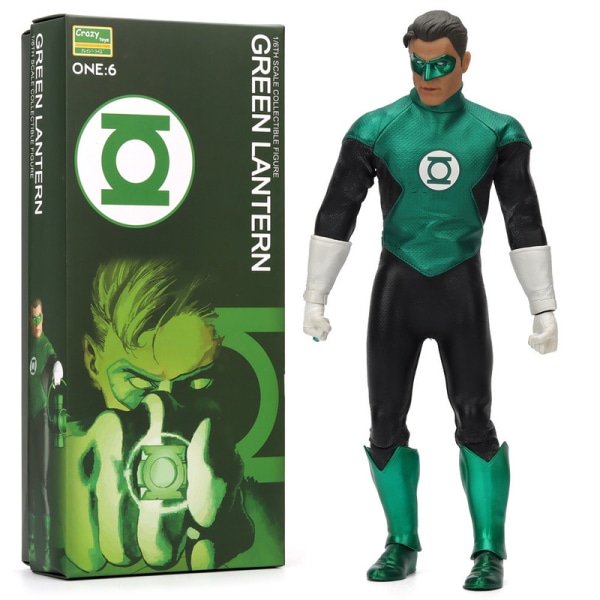 Superhjältar DC Comics Green Lantern PVC Figur Fin gjutning full av charm