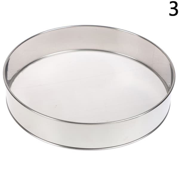 Køkkennet Mel Sigte Rund Rustfrit Stål Mel Sigte 3(25CM)