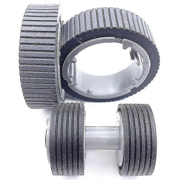 Pa03670 - 0001 Pa03670 - 0002 Forbrugssæt Pick Roller + Brake Roller Roller til Fi-7160 Fi-7260 Grå Gray