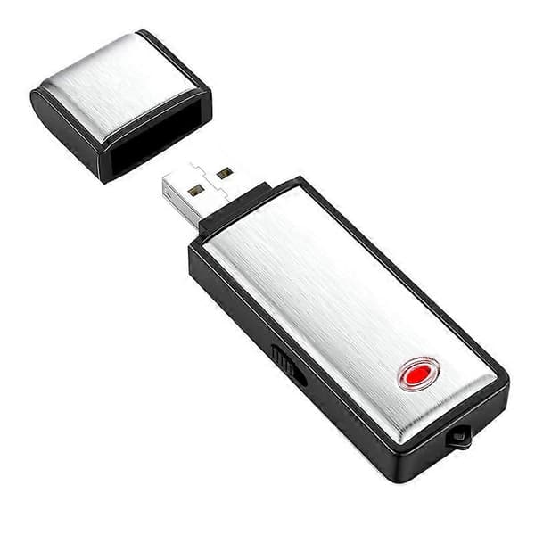 16 GB Mini Stemmeopptaker, Støyreduserende USB Digital Lydopptaker for Forelesning, Intervju, Møte C