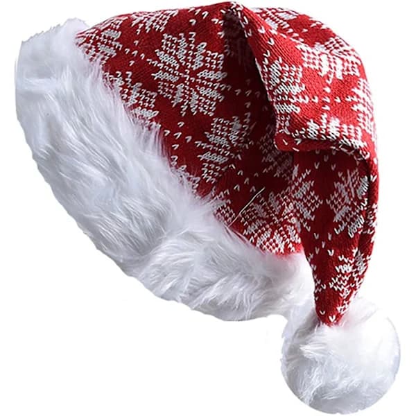 3-pak julehat, nissehue, julehat, passer voksne