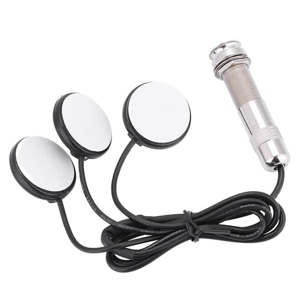 6,35 mm Pickup Piezo Transducer til Akustisk Guitar Ukulele Mandolin Instrument