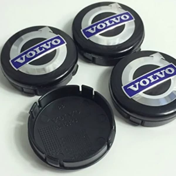 4 stk. navkapsel til Volvo S60 S90 XC40 XC60 V90 S40 S80