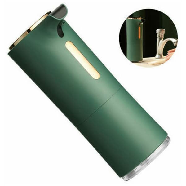 Automatic Soap Dispenser Touchless Battery Operated Foaming Soap Dispenser for Bathroom Kitchen Green Green