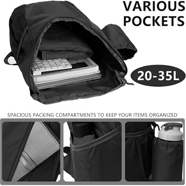 Lightweight Foldable Backpack, Small Hiking Backpack, Waterproof Packable Backpack for Men Women Kids, Durable Backpack for Outdoor Sports