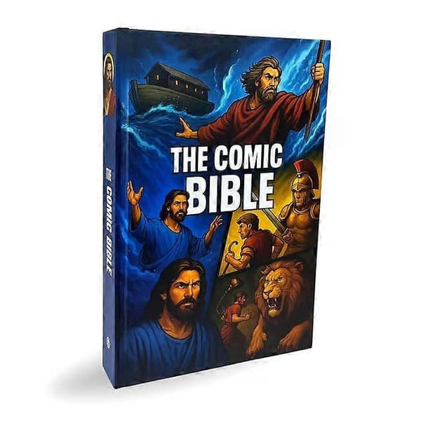 2025 New Comic Book Bible Action Illustration Gift