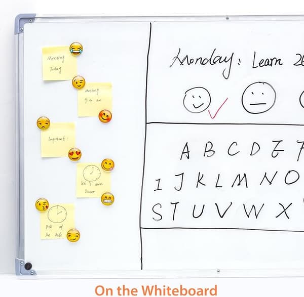 Emoji Magnet Kjøleskapsmagnet Dekorativ Whiteboard Klasseromsskap