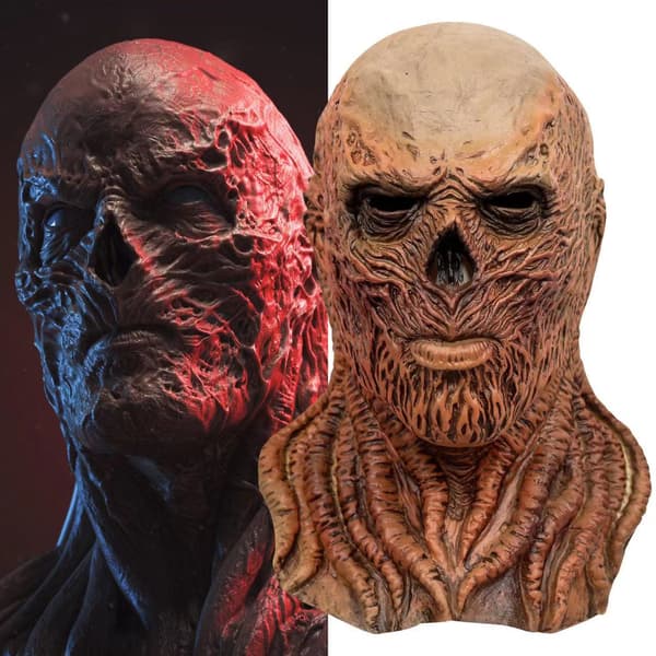 Stranger Things 4 Stranger Things Vecna mask latex huvudbonad Halloween