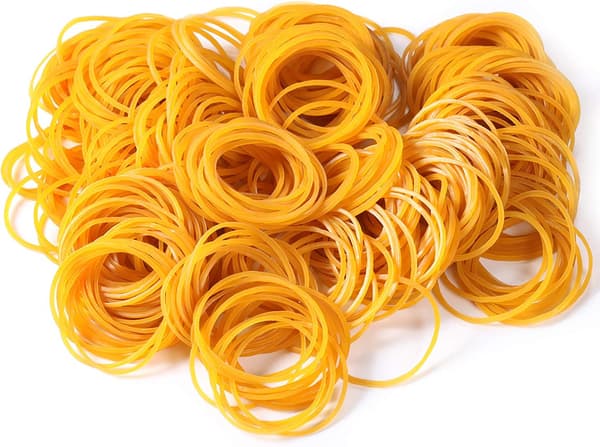 500 stk gule gummibånd for DIY gummibånd Bi
