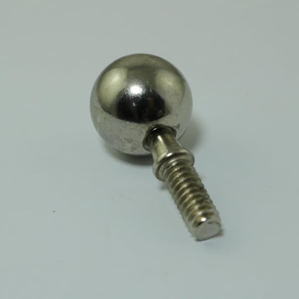 Metal Ball Head Adapter Set - M5 Screw Hole, 1/4\" Rod, 20mm Diameter, for Broadcast Mount