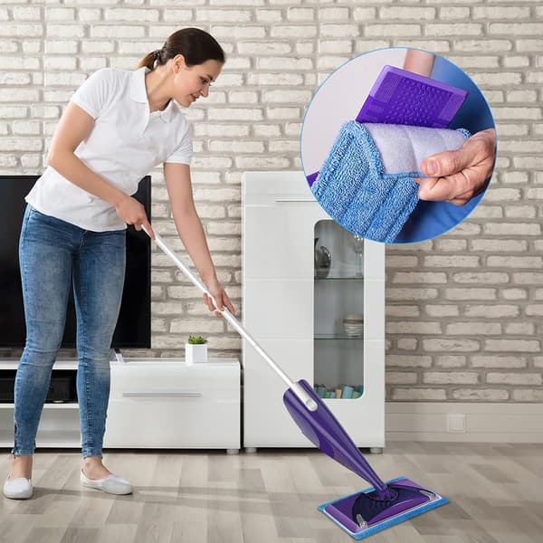 6 kpl mikrokuitusuihke (sininen), Swiffer WetJet -pölymoppi P