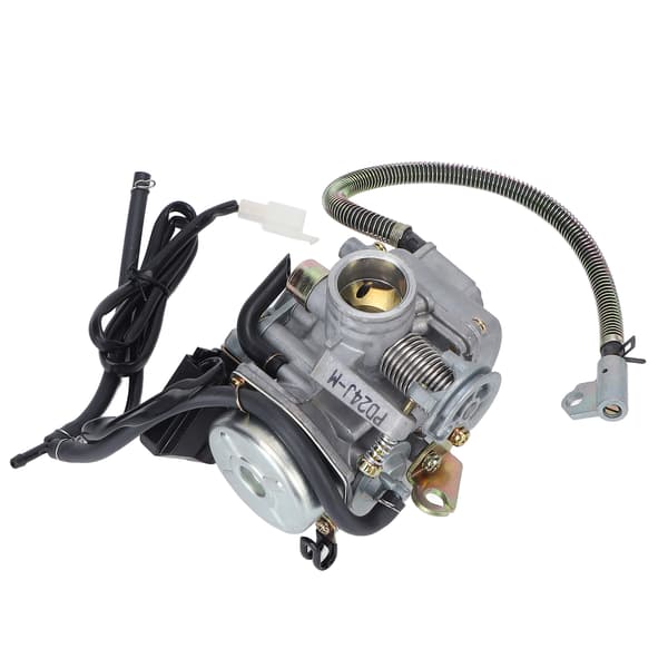 Motorcycle ATV Carburetor Replacement with Oil Pipe for 4-stroke GY6 125 150CC Engine