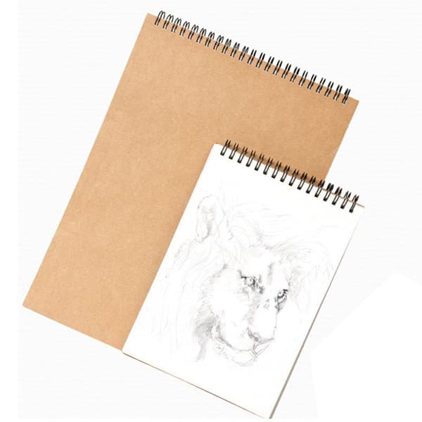 Drawing Pad Sketchbook Drawing Pad, 30 Sheets Sketchbook with Spiral Binding A4