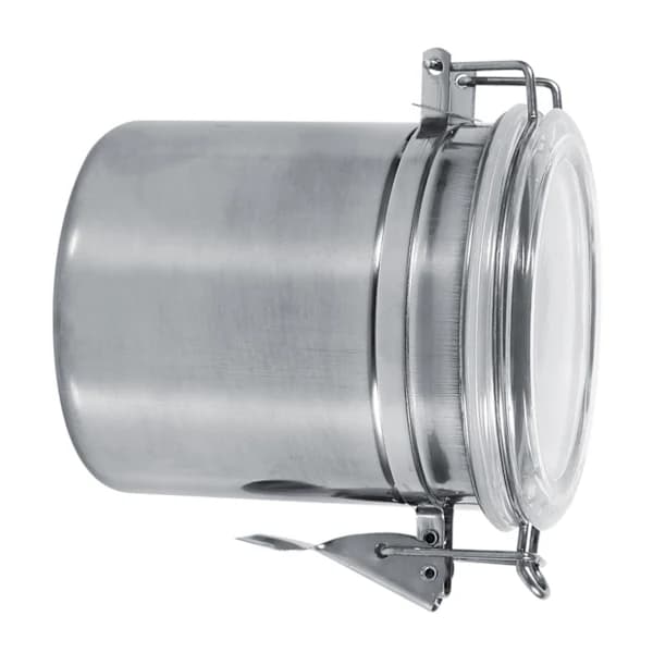 Rustfri køkkenopbevaringsdåse til sukker, te og kaffebønner (mellemstørrelse) M[pl]