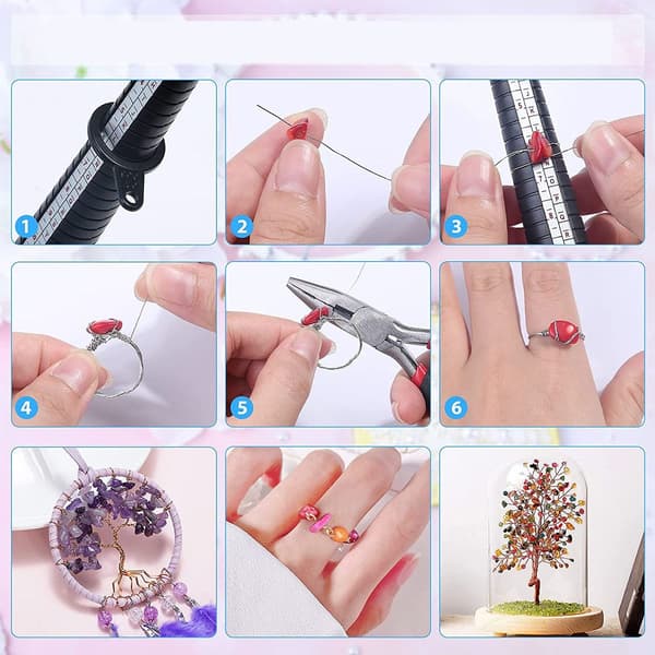 DIY-ringsats, Selizo DIY smyckessats, DIY örhängen