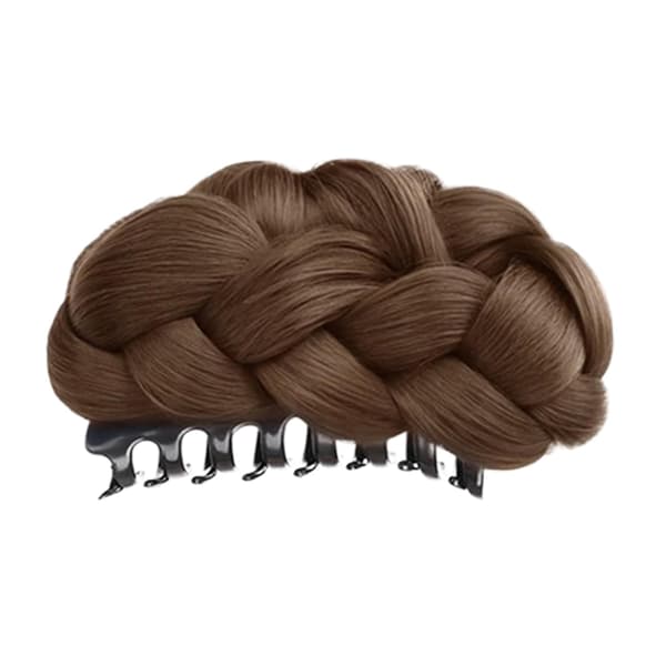 Hårpynt til kvinder Event hårstyling tilbehør lysebrun tekstureret opsætning hellbraun textured updo