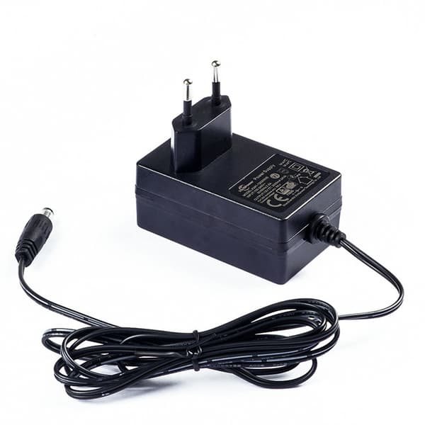 Universell AC/DC-strømforsyning, 12V 2A strømadapter (EU-plugg, 2000mA, 3.5/1.35mm), 150cm[DB]