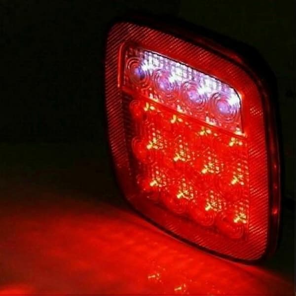 LED-bakljus Broms Back Blinkers för Wrangler TJ CJ YJ