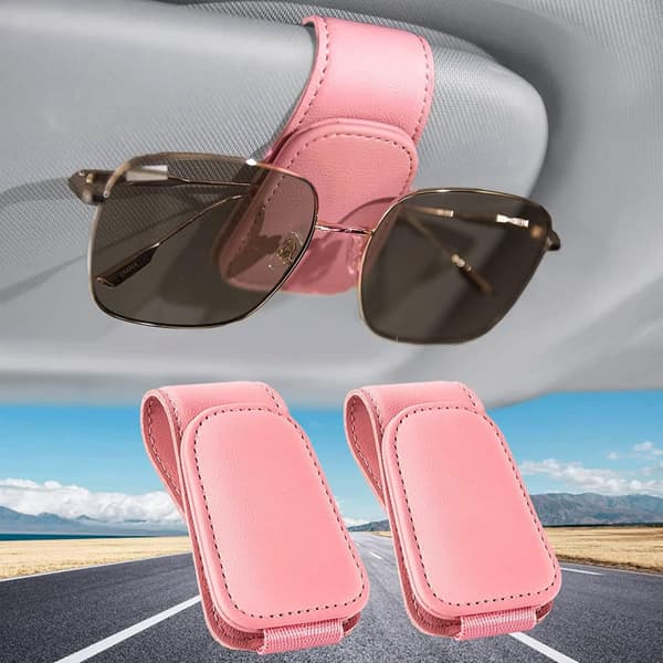 #2-pack rosa solglasögonbågar#